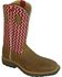 Image #1 - Twisted X Men's Steel Toe Western Work Boots, Distressed, hi-res