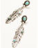 Image #3 - Idyllwind Women's Leeann Antique Earrings, Silver, hi-res