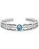 Image #1 - Montana Silversmiths Women's Enchanted Soul Cuff Bracelet, Silver, hi-res