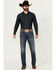 Image #1 - Blue Ranchwear Men's Sonora Wash Bronson Slim Straight Stretch Denim Jeans, Medium Wash, hi-res