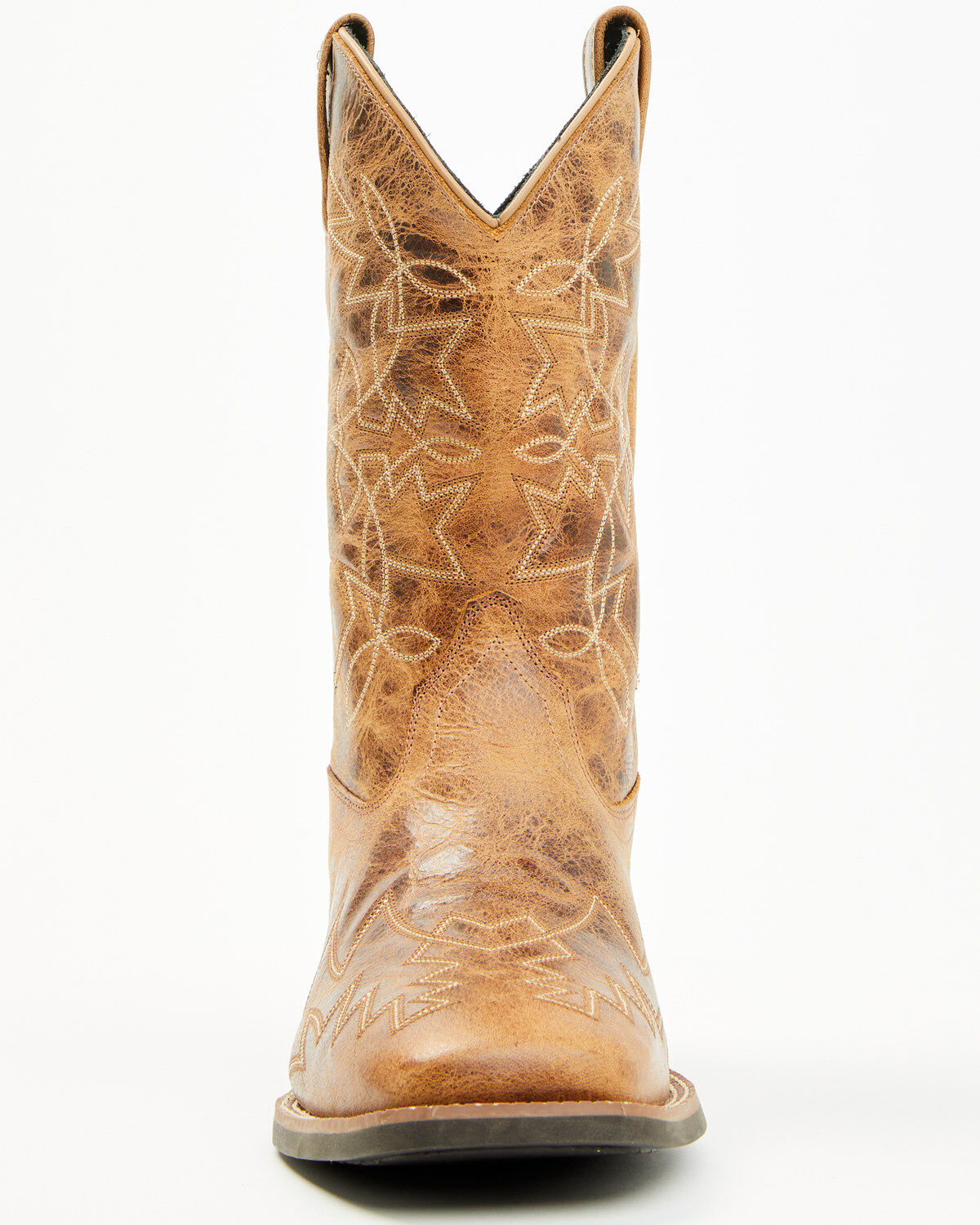 Image #4 - Cody James Ace&trade; Western Boots - Broad Square Toe, Brown, hi-res
