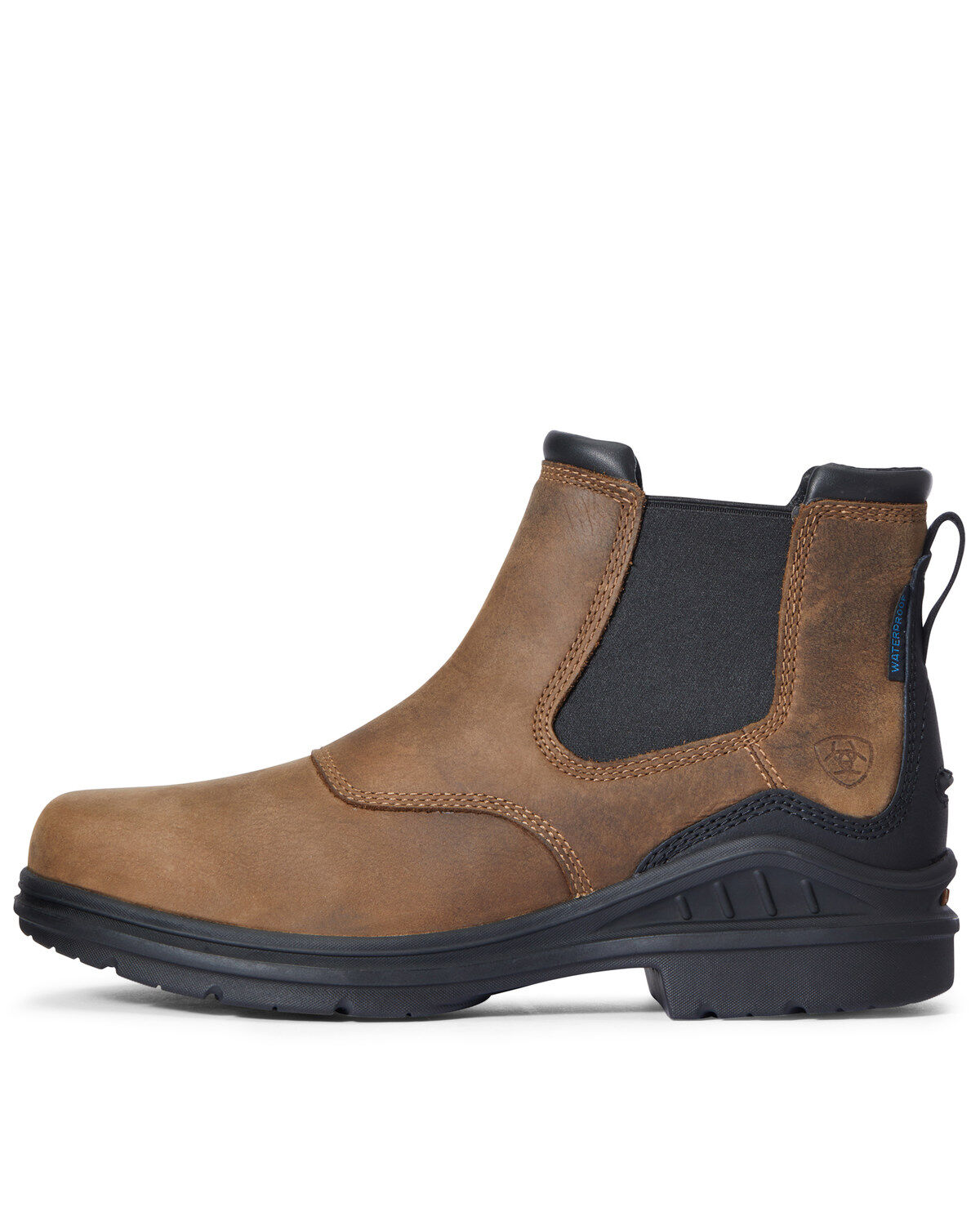 Image #2 - Ariat Men's Barnyard Twin Gore II Boots - Round Toe, Brown, hi-res