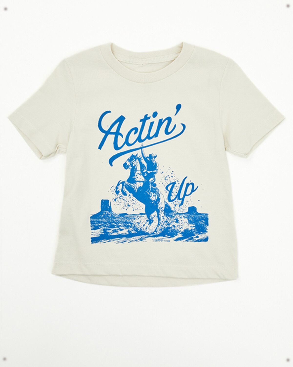 Cody James Toddler Boys' Actin' Up Short Sleeve Graphic T-Shirt, Cream, hi-res