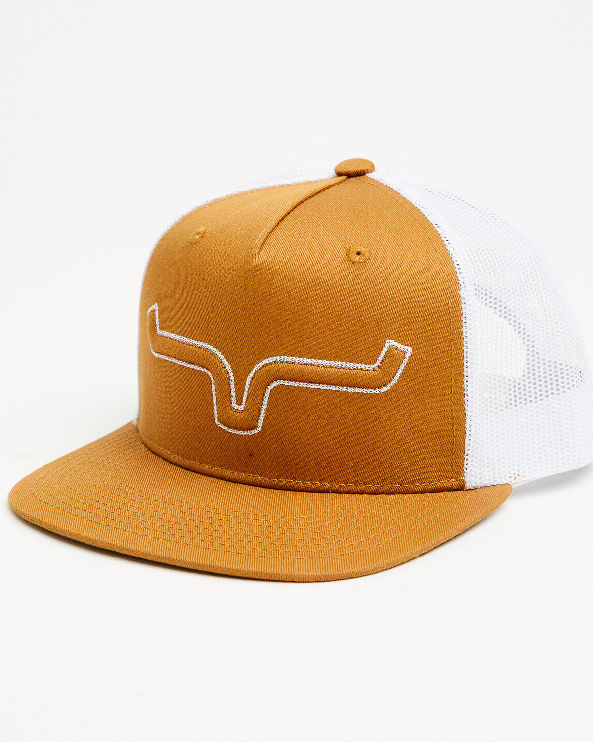 Image #1 - Kimes Ranch Men's Edgewood Logo Ball Cap, Brown, hi-res