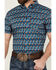 Image #3 - RANK 45&reg; Men's Weststamp Southwestern Geo Print Short Sleeve Button-Down Stretch Western Shirt, Dark Blue, hi-res