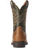 Image #3 - Ariat Boys' Firecatcher Alflafa Western Boots - Broad Square Toe , Brown, hi-res