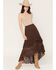 Image #1 - Shyanne Women's Mae High-Low Lace Midi Skirt, Cognac, hi-res