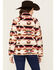 Image #4 - Wrangler Women's Southwestern Print Sherpa Jacket, Multi, hi-res