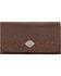 Image #1 - American West Mohave Canyon Ladies' Chestnut Brown Tri-Fold Wallet, Chestnut, hi-res