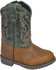 Image #1 - Smoky Mountain Toddler Boys' Hopalong Western Boots - Round Toe, Brown, hi-res