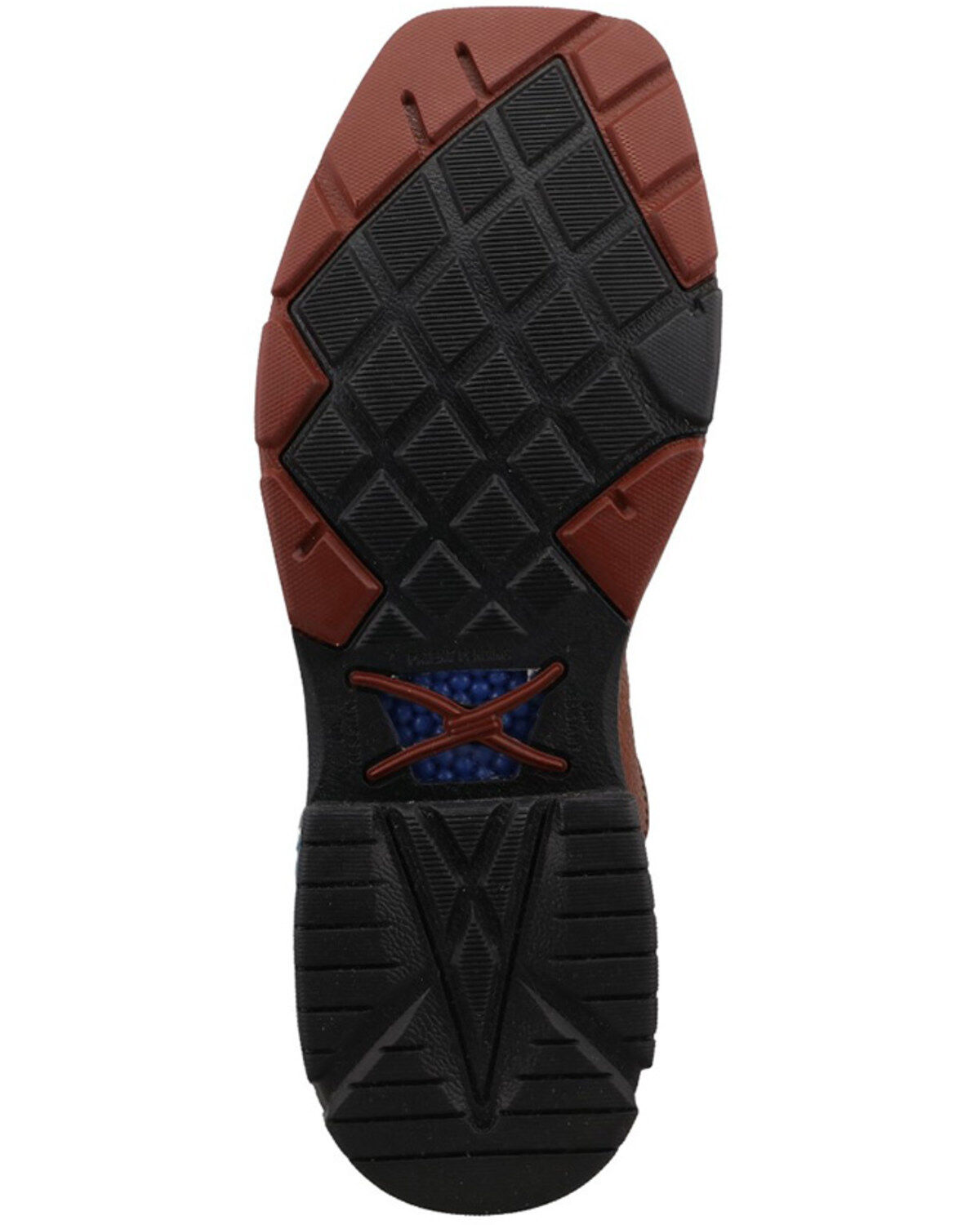 Image #7 - Twisted X Men's Pull-On Work Boots - Alloy Toe, Turquoise, hi-res