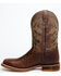 Image #3 - Nocona Men's Henry Western Boots - Broad Square Toe, Brown, hi-res