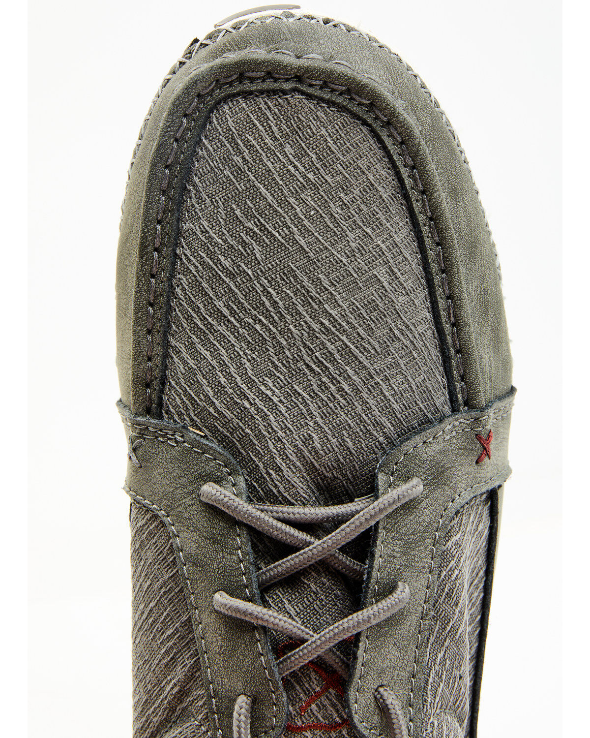 Image #6 - Twisted X Men's Zero X Gray Slip-On Casual Driving Moc, Grey, hi-res