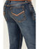 Image #4 - Cody James Men's Stonewall Wash Wyatt Slim Bootcut Stretch Denim Jeans, Dark Medium Wash, hi-res