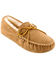 Image #1 - Minnetonka Men's Sheepskin Softsole Moccasins, Tan, hi-res