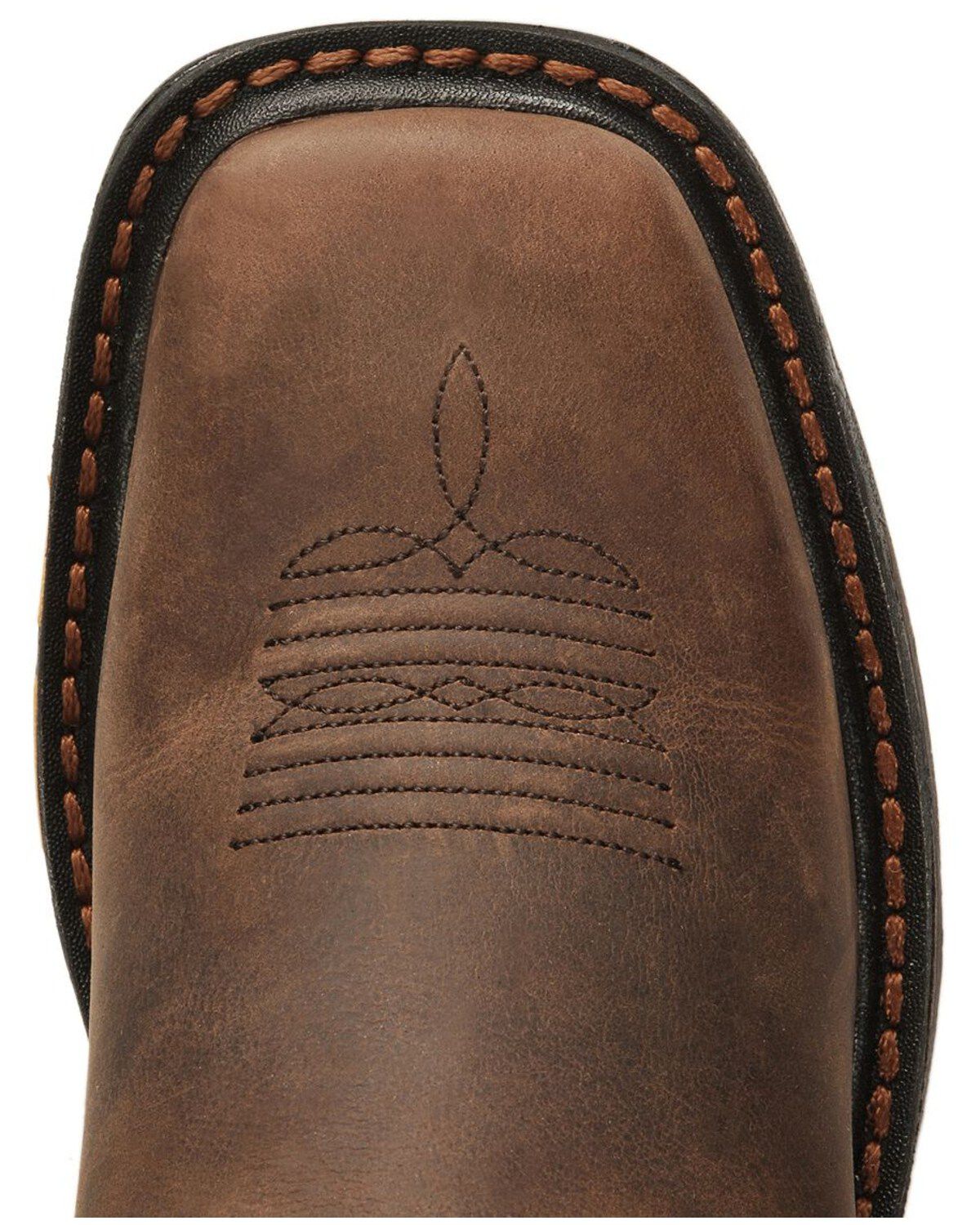 Image #6 - Ariat Boys' Earth WorkHog&reg; Western Boots - Square Toe, Earth, hi-res