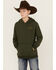 Image #2 - Ariat Boys' Steer Graphic Hooded Sweatshirt, Green, hi-res