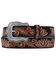 Image #1 - Tony Lama Women's Delheart Daisy Western Belt, Black, hi-res