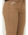 Image #2 - Ariat Women's Rebar Field Khaki DuraStretch Made Tough Straight Leg Work Pants , Beige/khaki, hi-res