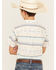 Image #4 - Ariat Boys' Sandshell Southwestern Striped Short Sleeve Button-Down Western Shirt , Sand, hi-res