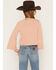 Image #4 - Shyanne Girls' Molly 3/4 Bell Sleeve Graphic Tee, Mauve, hi-res