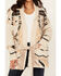 Image #3 - Idyllwind Women's Nora Southwestern Print Belted Sweater, Ivory, hi-res