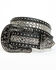 Image #1 - Wonderwest Women's Rhinestone Belt, Black, hi-res