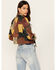 Image #4 - Cleo + Wolf Women's Patchwork Leather Jacket , Chocolate, hi-res