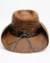 Image #2 - Shyanne Girls' Shane Raffia Straw Western Hat , Brown, hi-res