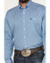 Image #3 - George Strait by Wrangler Men's Geo Print Long Sleeve Button-Down Stretch Western Shirt - Tall, , hi-res