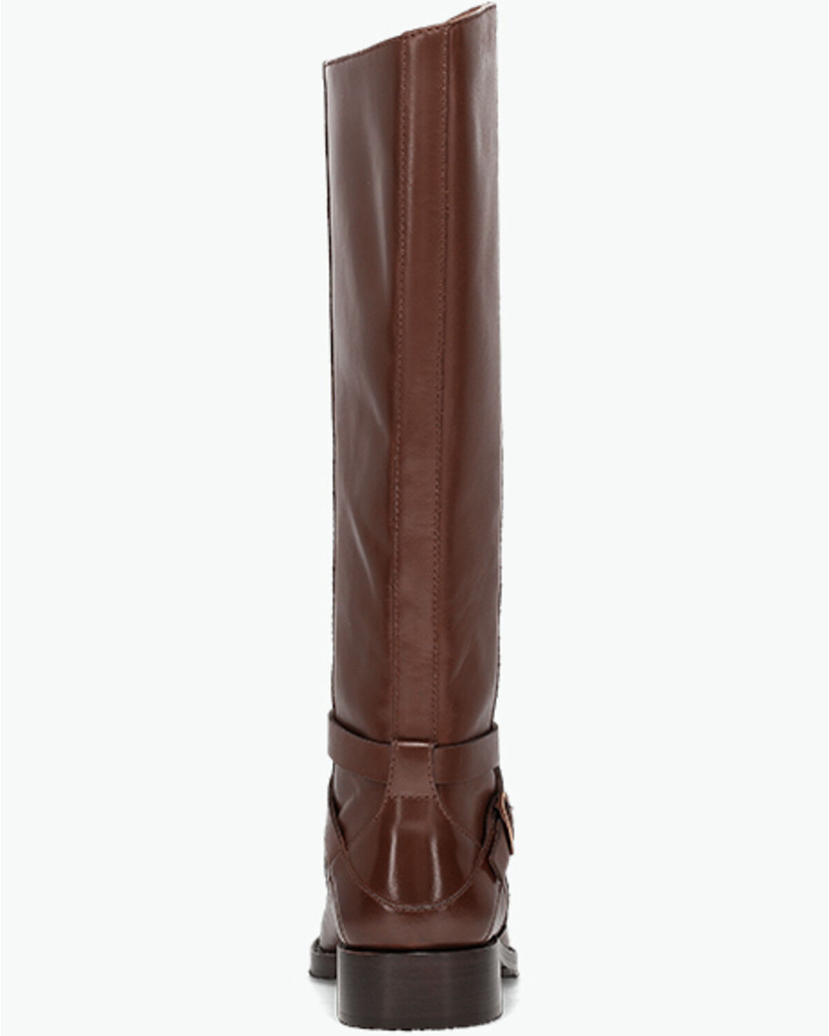 Image #5 - Frye Women's Melissa Belted Riding Wide Calf Fashion Boots - Round Toe, Brown, hi-res