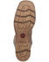 Image #7 - Laredo Men's Tusk Western Performance Boots - Broad Square Toe, Beige/khaki, hi-res