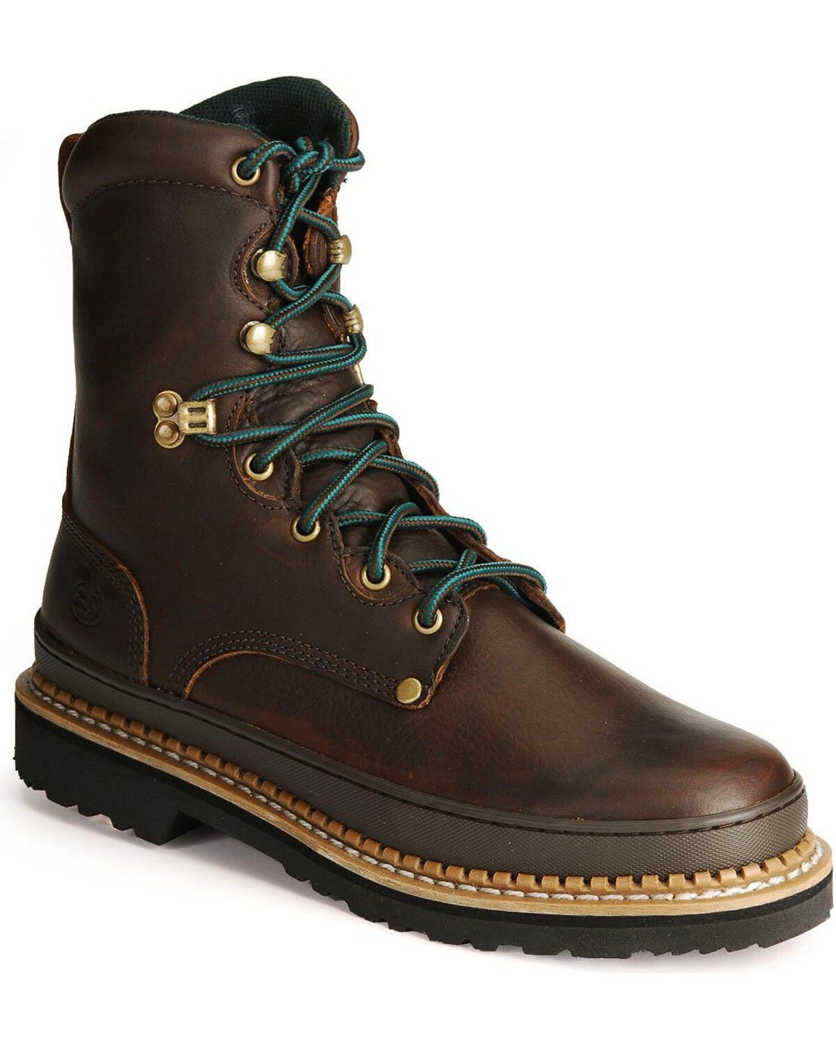 Image #1 - Georgia Men's Georgia Giant Work Boots, Brown, hi-res
