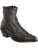 Image #1 - Abilene Men's 7" Wingtip Zip Boots, Black, hi-res