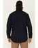 Image #4 - Ariat Men's FR Featherlight Long Sleeve Button Down Work Shirt - Tall , Navy, hi-res