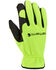 Image #1 - Carhartt High Dexterity Open Cuff Gloves, Neon Green, hi-res
