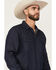 Image #2 - Cody James Black 1978&reg; Men's Mamba Dark Wash Denim Long Sleeve Button-Down Western Shirt, Dark Wash, hi-res