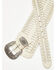 Image #3 - Idyllwind Women's Sadler Studded Belt, Ivory, hi-res