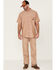 Image #2 - Hawx Men's Solid Short Sleeve Button-Down Work Shirt , Rust Copper, hi-res