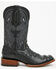 Image #2 - Cody James Men's Croc Print Badlands Western Boots - Broad Square Toe, Black, hi-res