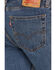 Image #4 - Levi's Men's 505 Prewashed Regular Straight Leg Denim Jeans, Stonewash, hi-res