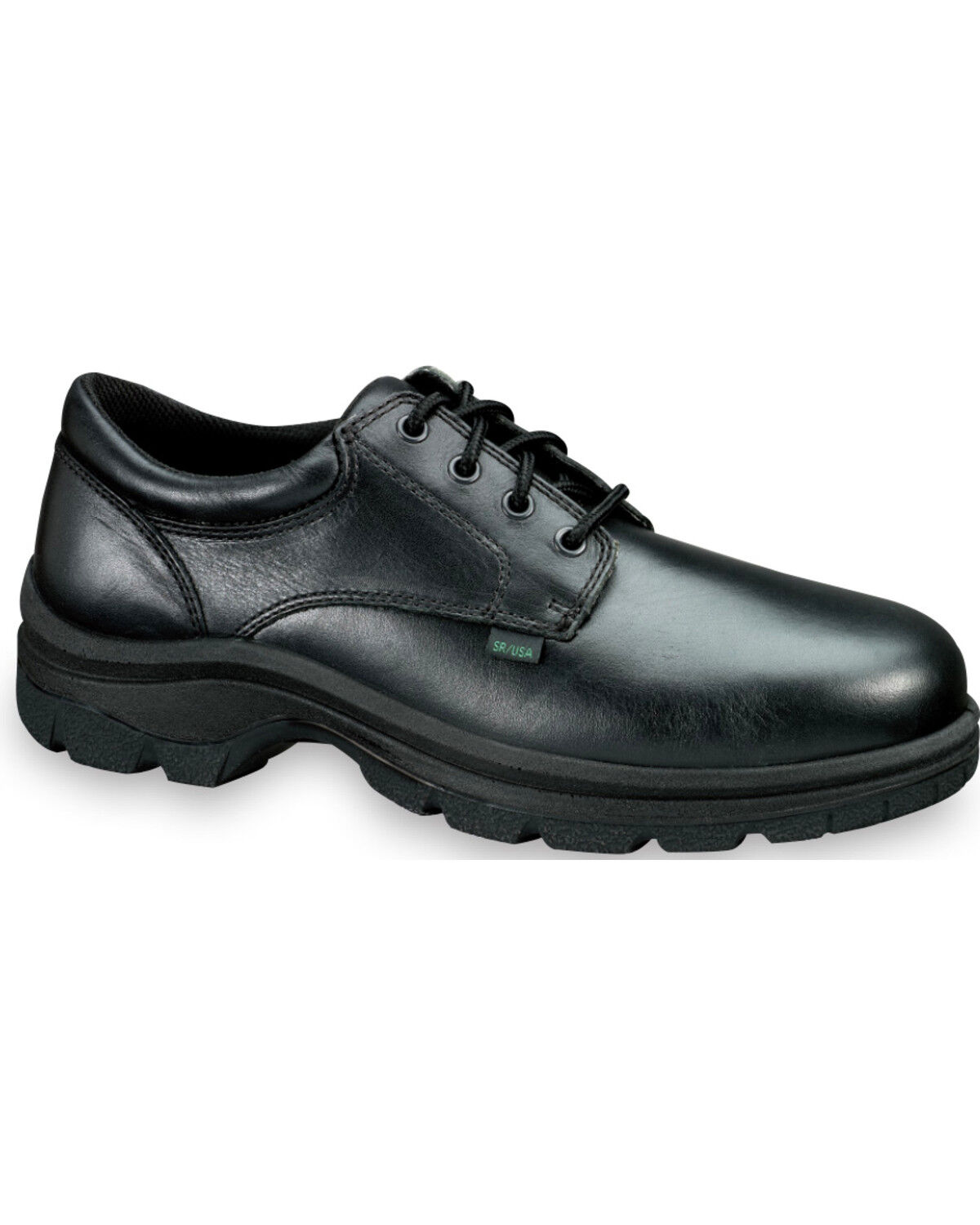 Image #1 - Thorogood Men's USA Soft Street&trade; Series Oxfords, Black, hi-res