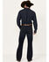 Image #3 - Cody James Men's Dark Wash Reiner Relaxed Bootcut Denim Jeans, Dark Wash, hi-res