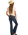 Image #6 - Rock & Roll Denim Girls' Dark Basic Trouser, Blue, hi-res