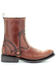 Image #2 - Corral Men's Cognac Strap Western Boots - Square Toe, Cognac, hi-res