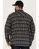 Image #4 - Moonshine Spirit&reg; Men's Southwestern Long Sleeve Flannel Western Shirt, Grey, hi-res