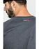 Image #4 - Ariat Men's FR Air Crew Long Sleeve Work Shirt , Charcoal, hi-res