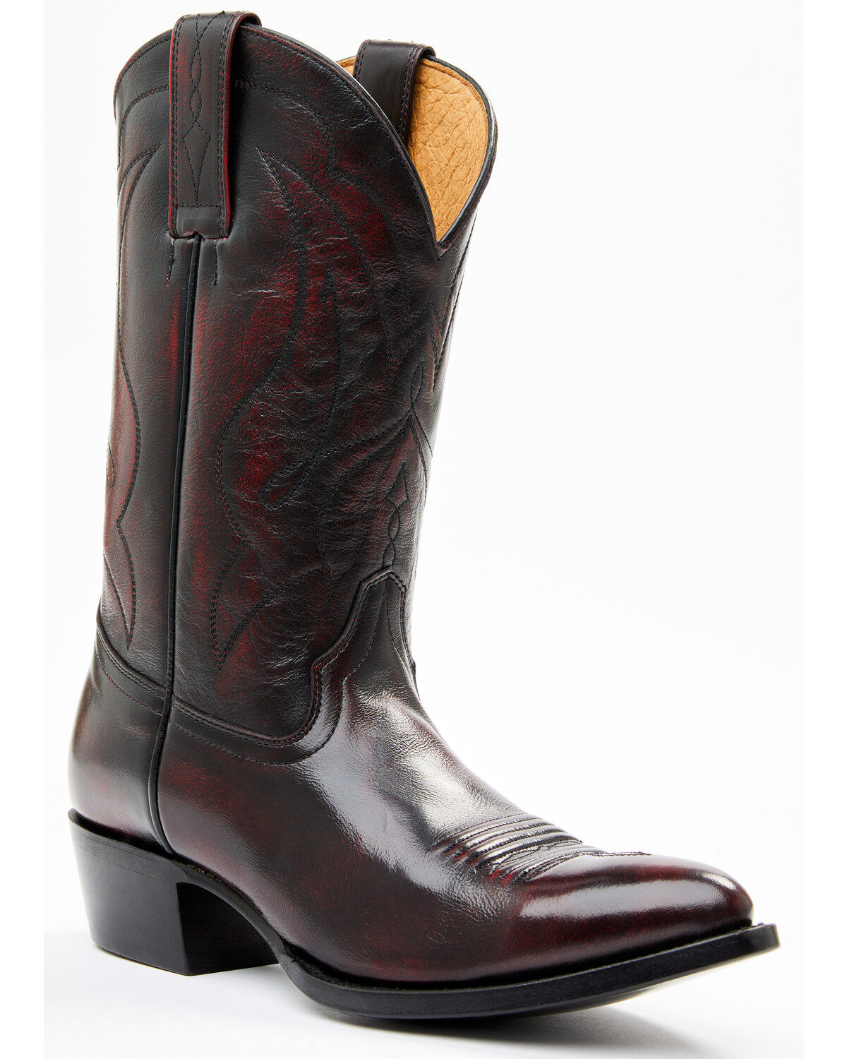 Cody James Men's Black Cherry Western Boots - Round Toe, Black Cherry, hi-res