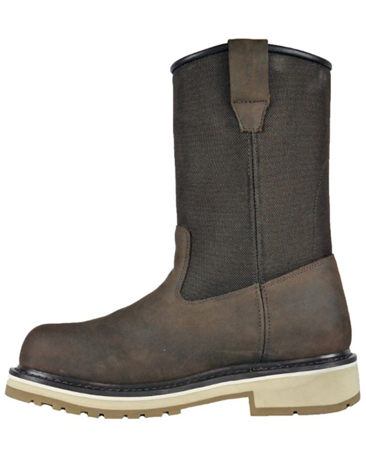Image #3 - Die Hard Men's Stratus Work Boots - Round Toe, Brown, hi-res