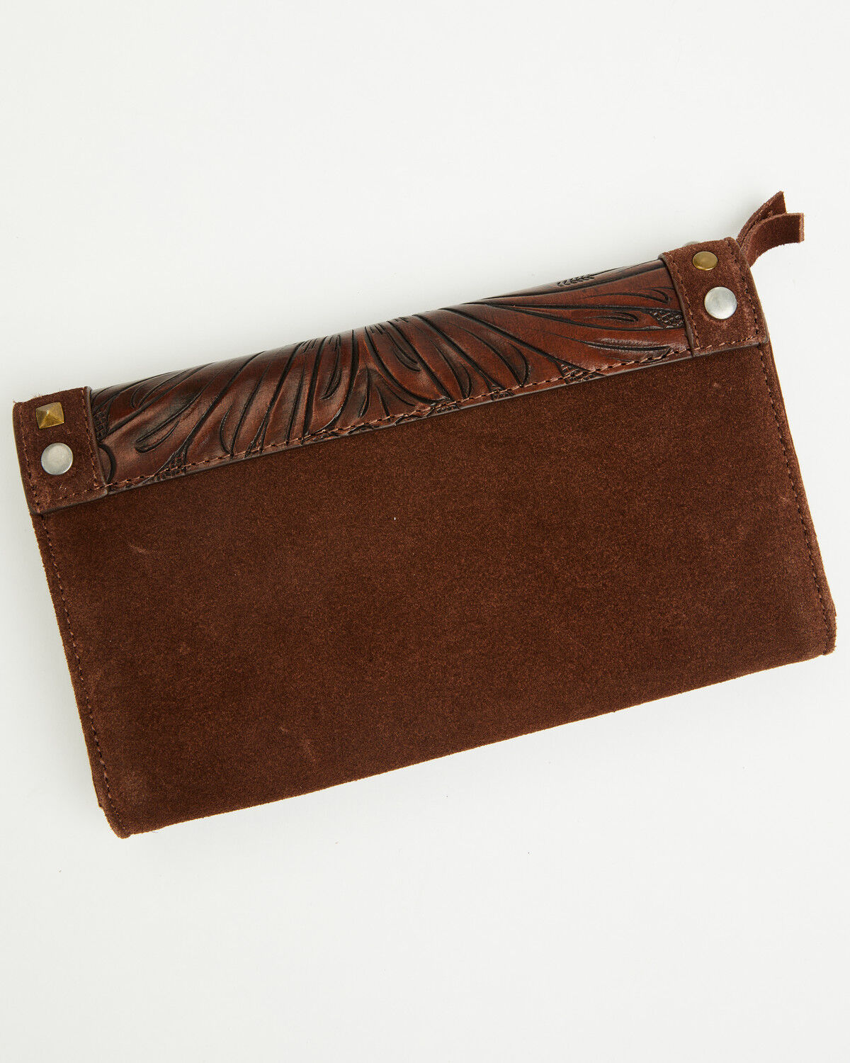 Image #3 - Shyanne Women's Sable Hair On Tooled Leather Wallet, Brown, hi-res